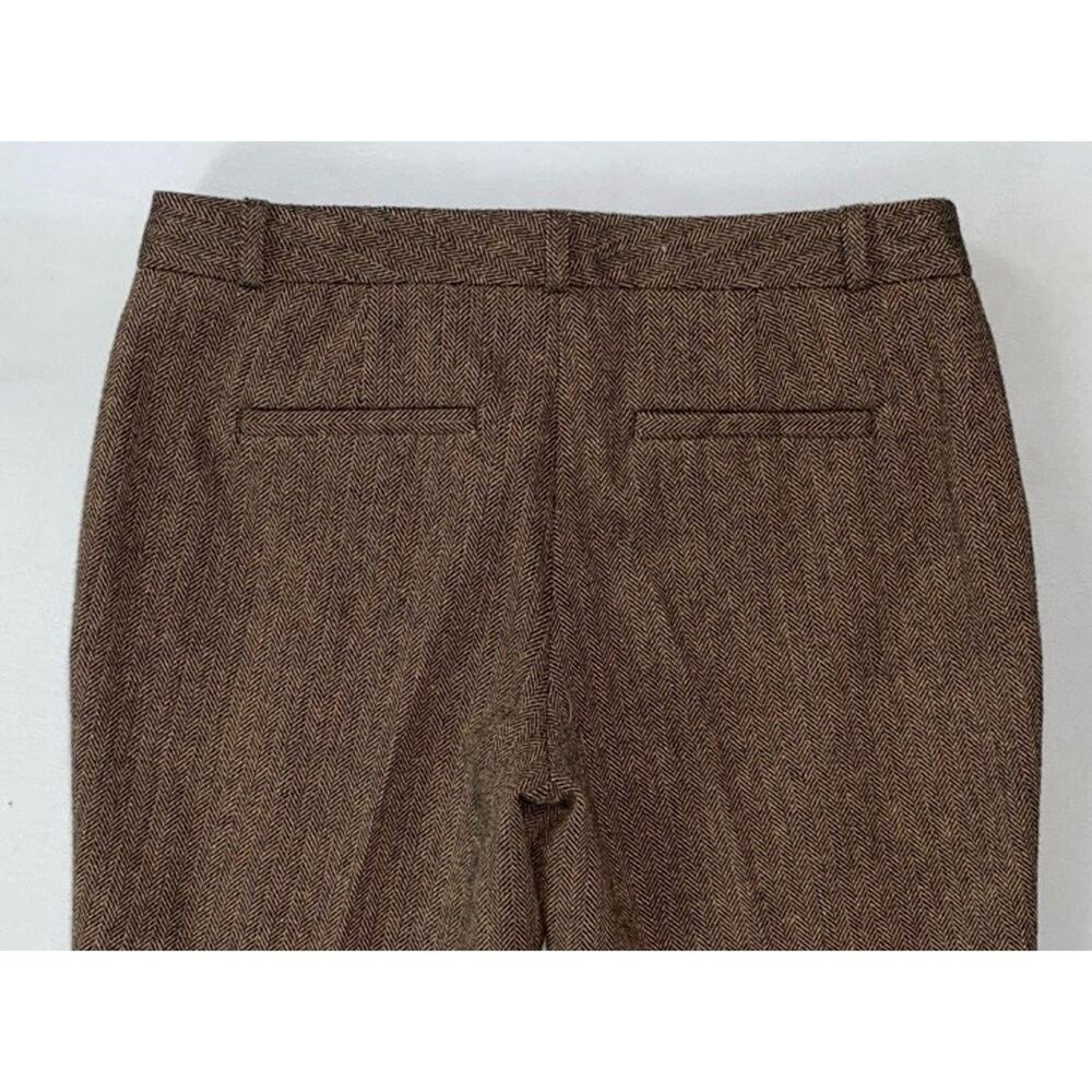 Banana Republic Reegan Fit Wool Blend Lined Flannel Dress Pants. Women's 4P, EUC - Picture 9 of 9